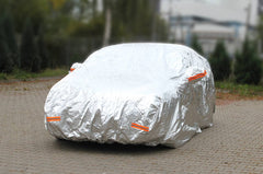 Bilovertræk i aluminium med lynlås