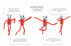 Designet på VINOVE TVISTER Milano bilduft