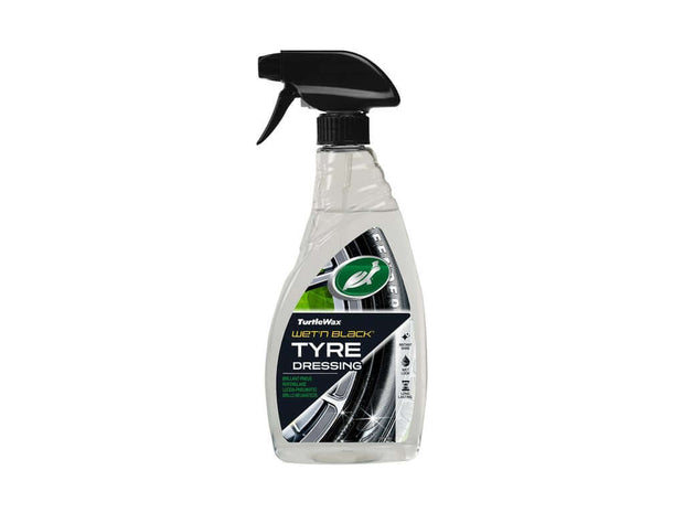 Turtle Wax Wet 'N' Black bandenglans 500 ml – langdurige wet look 