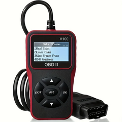OBD2 V100 foutcodelezer - diagnosetool met 1,8" scherm