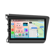 Honda Civic 12-15 - 9" Radio m. Apple CarPlay og Android Auto – Bilmedie.dk