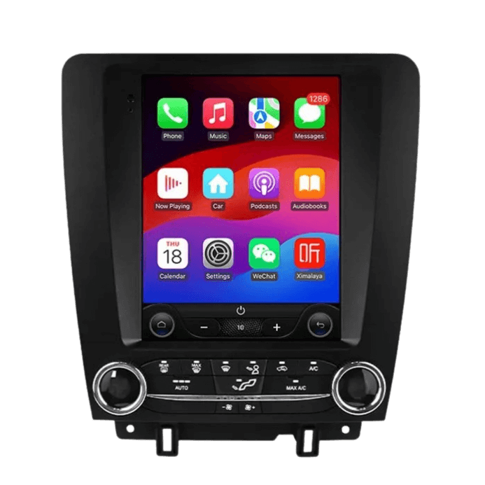 Ford Mustang 10-14 - 9,7" Radio m. Apple CarPlay og Android Auto – Bilmedie.dk
