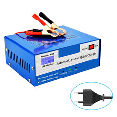 10A Acculader 12V/24V – Intelligente oplader met pulsreparatie voor auto en motorfiets