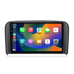 Volvo S80 98-06 - 9" radio met Apple CarPlay en Android Auto