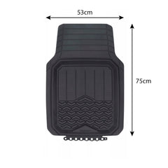 Michelin Rubber mats rubberen automatten voor, 2 stuks.
