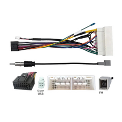 Radiokabel voor Hyundai en Kia – 16-pins stekker | FM- & USB-adapter 
