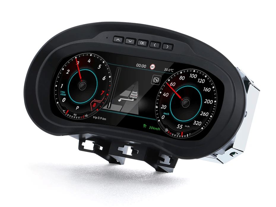 VW Amarok/Polo 2011-2018 - 10,25" digitaal snelheidsdisplay 